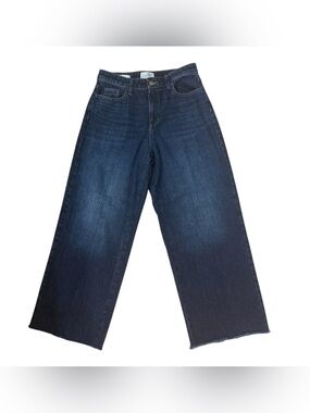 Relaxed Wide Leg Dark Blue Jeans Universal Thread 6 R